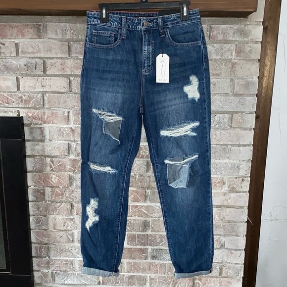 Cello Girlfriend Jeans - Picture 1 of 7